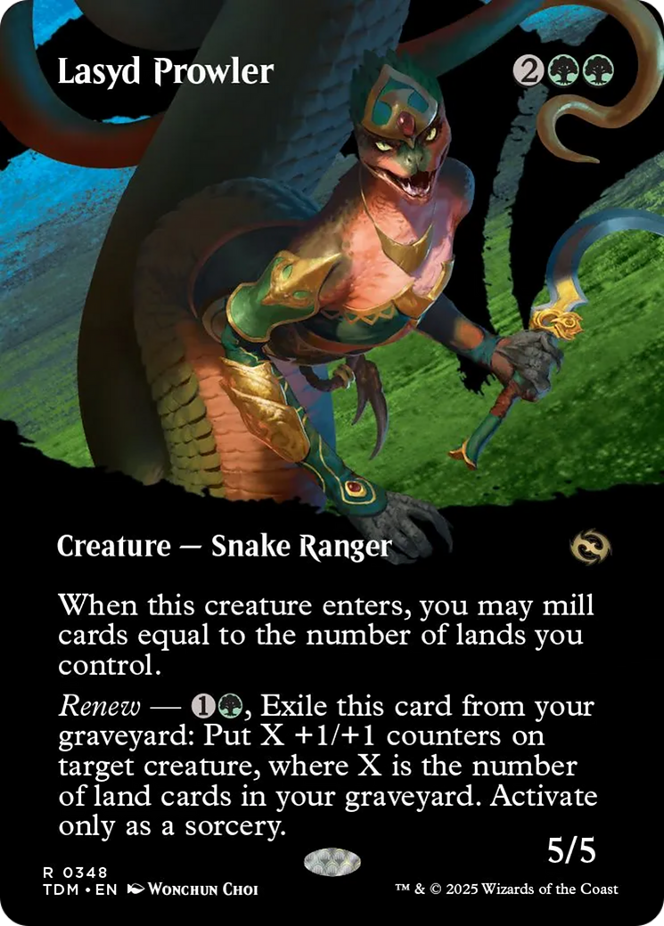 Lasyd Prowler (Borderless) [Tarkir: Dragonstorm] | Exor Games Bridgewater