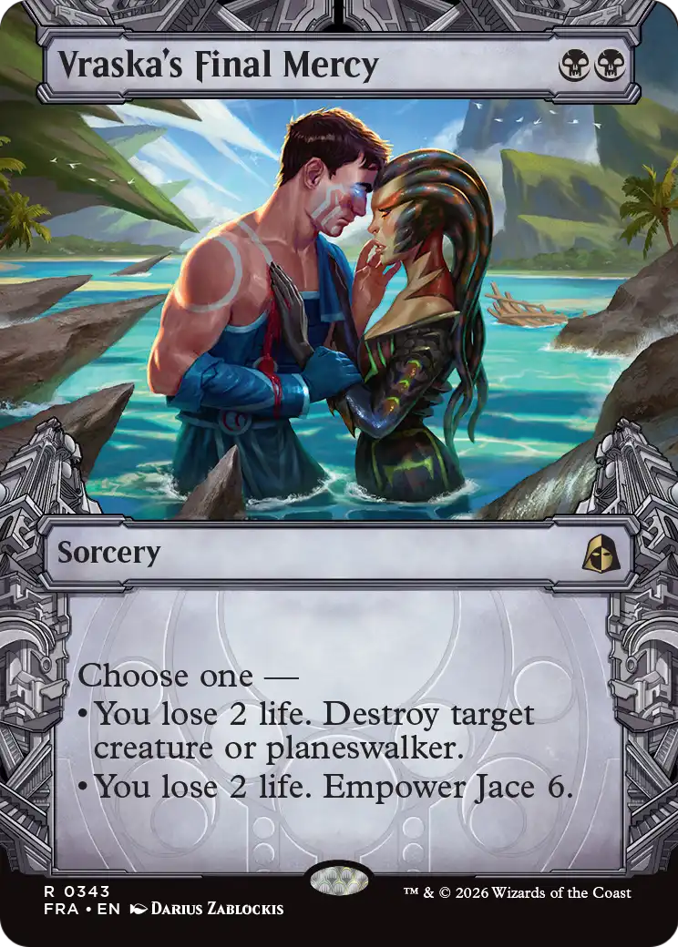 Vraska's Final Mercy (Showcase) [Reality Fracture] | Exor Games Bridgewater