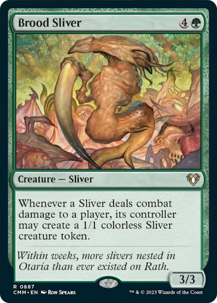 Brood Sliver [Commander Masters] | Exor Games Bridgewater