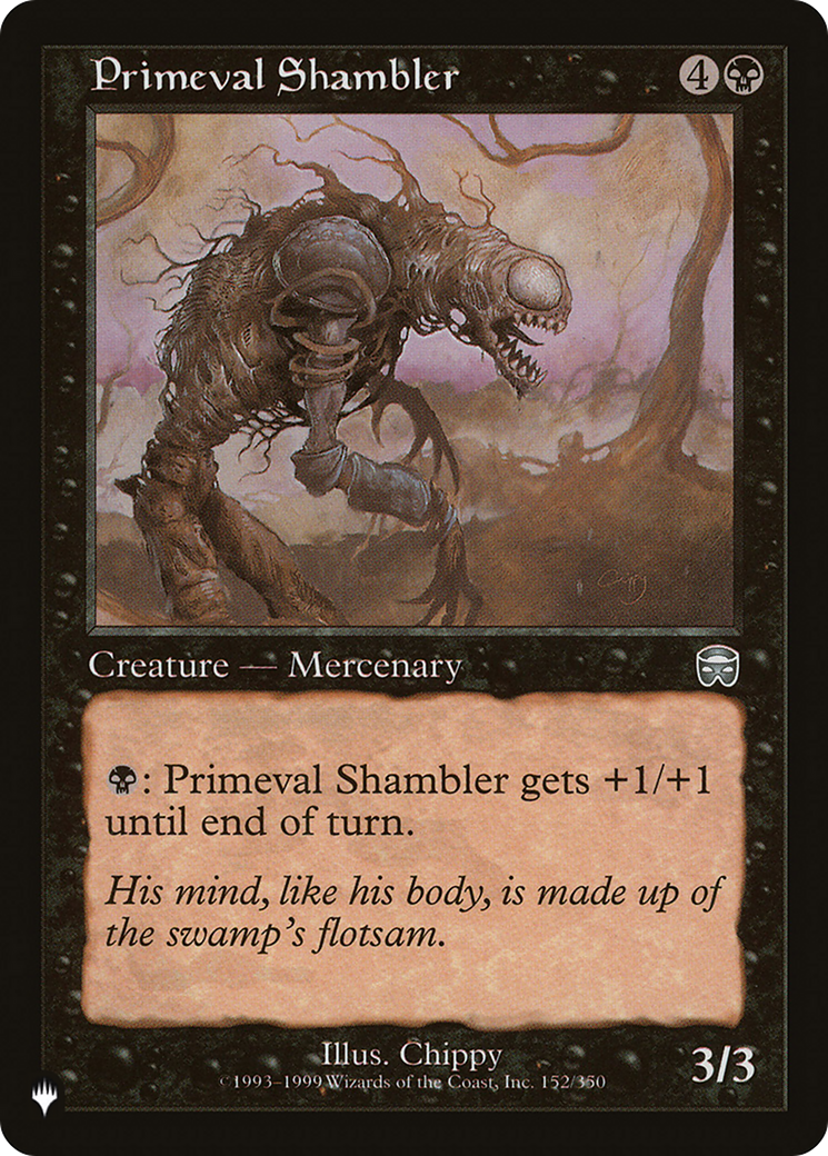 Primeval Shambler [The List Reprints] | Exor Games Bridgewater