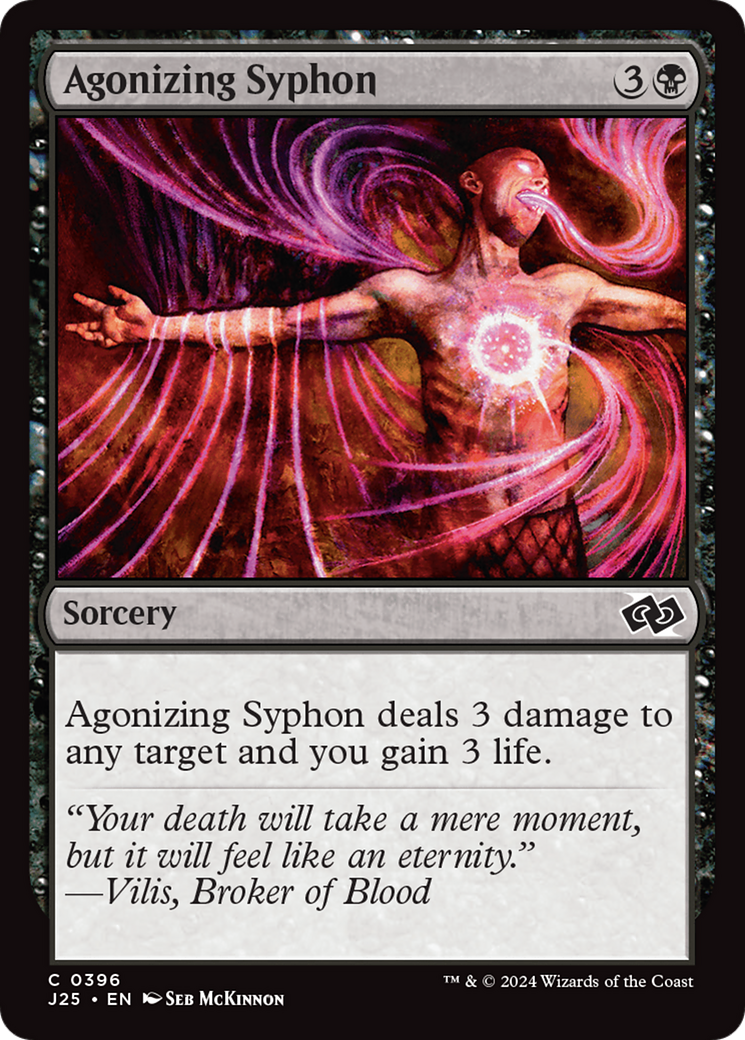 Agonizing Syphon [Foundations Jumpstart] | Exor Games Bridgewater