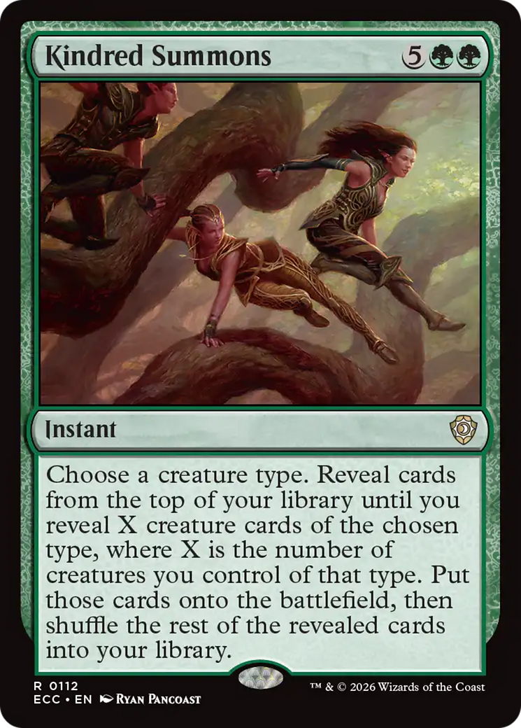 Kindred Summons [Lorwyn Eclipsed Commander] | Exor Games Bridgewater