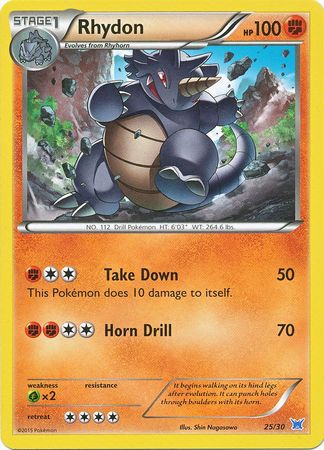 Rhydon (25/30) [XY: Trainer Kit 2 - Latios] | Exor Games Bridgewater