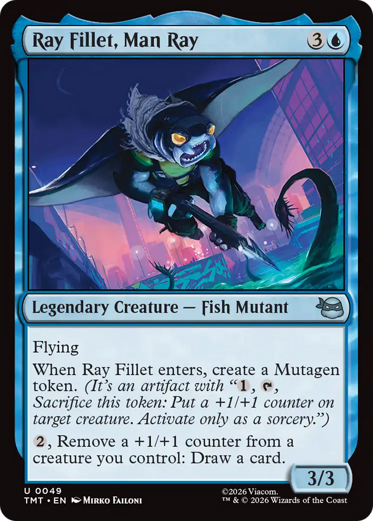 Ray Fillet, Man Ray [Teenage Mutant Ninja Turtles] | Exor Games Bridgewater