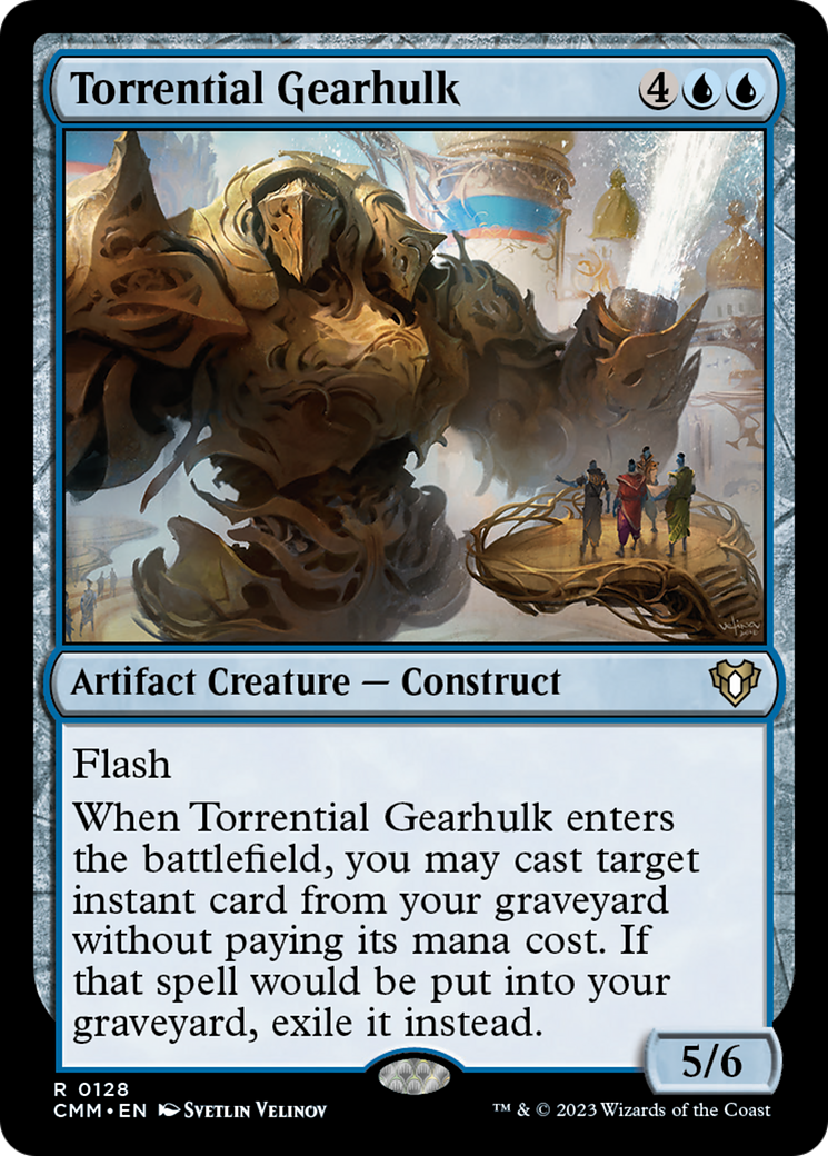 Torrential Gearhulk [Commander Masters] | Exor Games Bridgewater