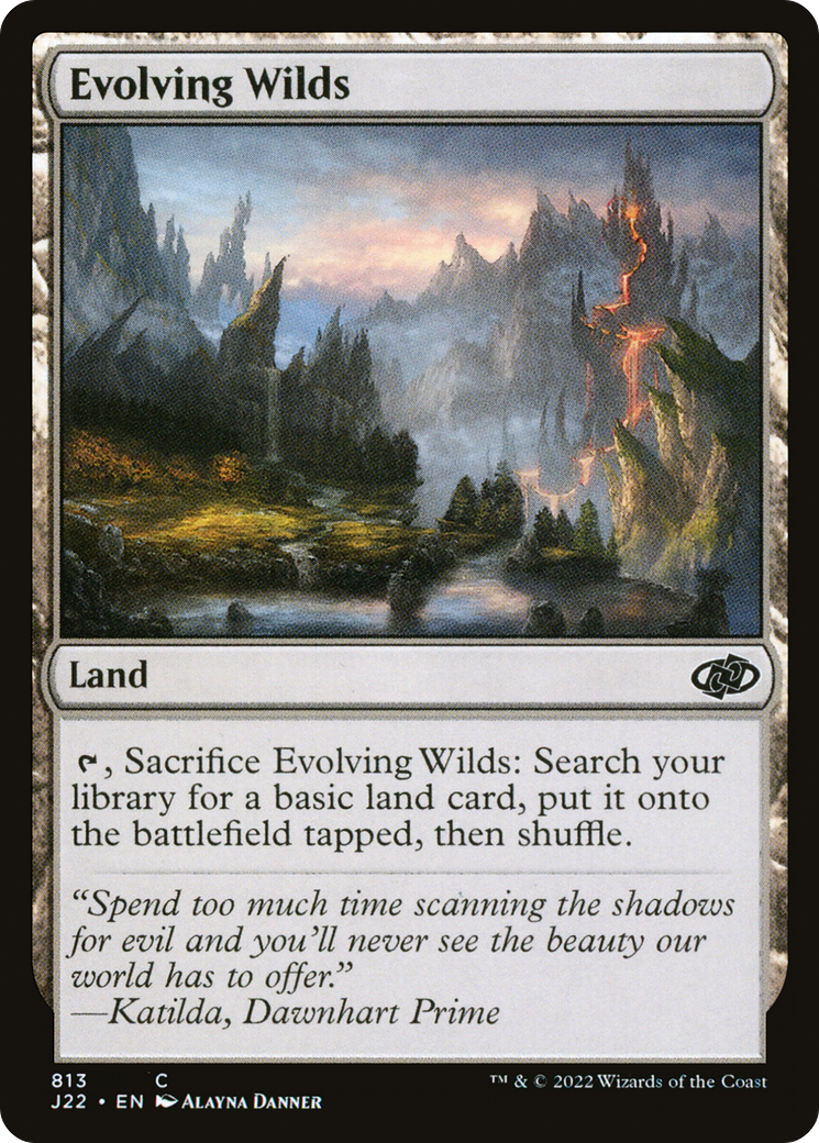 Evolving Wilds [Jumpstart 2022] | Exor Games Bridgewater