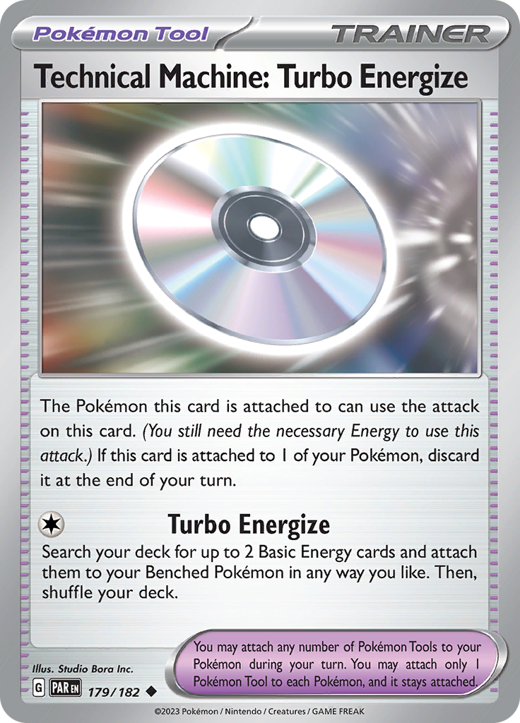 Technical Machine: Turbo Energize (179/182) [Scarlet & Violet: Paradox Rift] | Exor Games Bridgewater