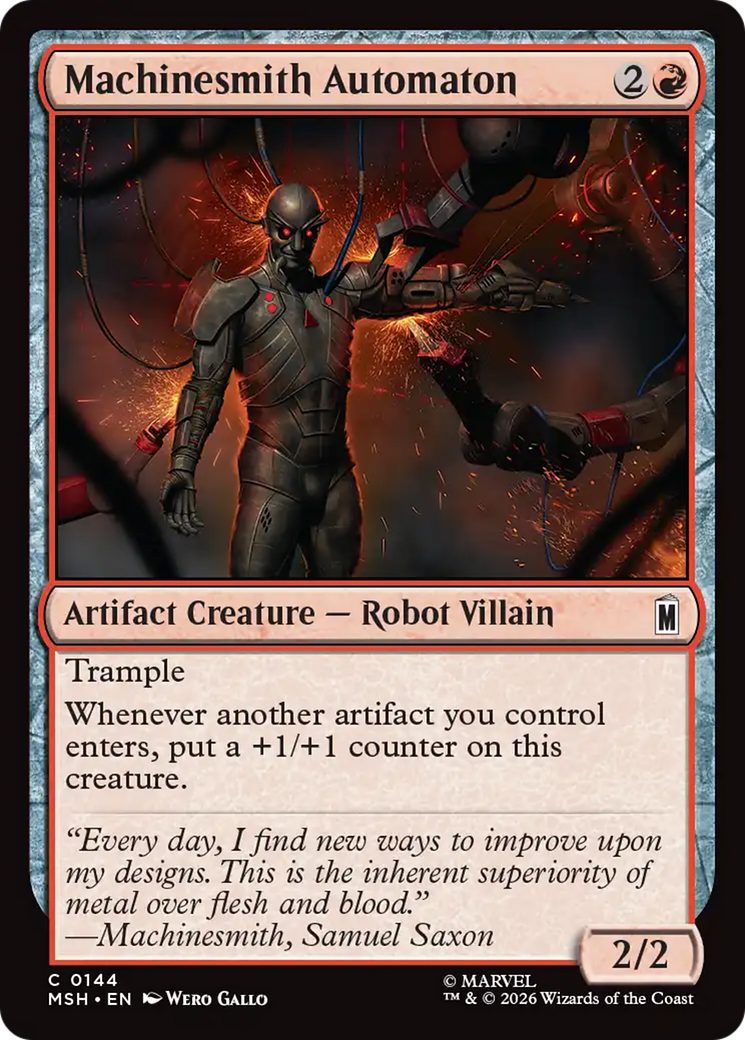 Machinesmith Automaton [Marvel Super Heroes] | Exor Games Bridgewater