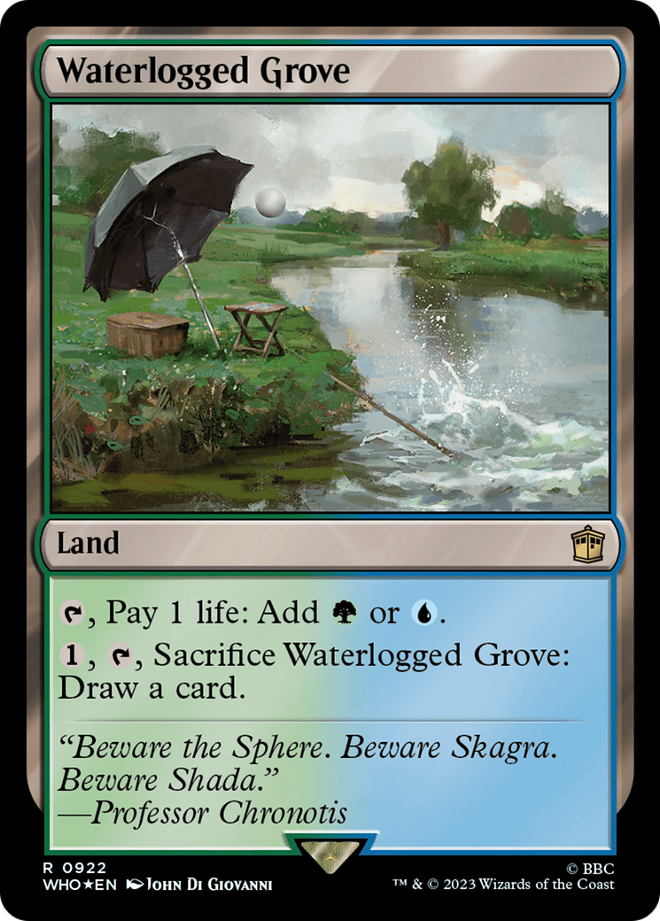 Waterlogged Grove (Surge Foil) [Doctor Who] | Exor Games Bridgewater