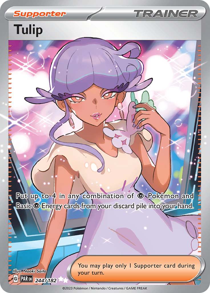 Tulip (244/182) [Scarlet & Violet: Paradox Rift] | Exor Games Bridgewater