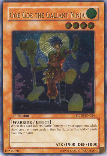 Goe Goe the Gallant Ninja [FOTB-EN024] Ultimate Rare | Exor Games Bridgewater