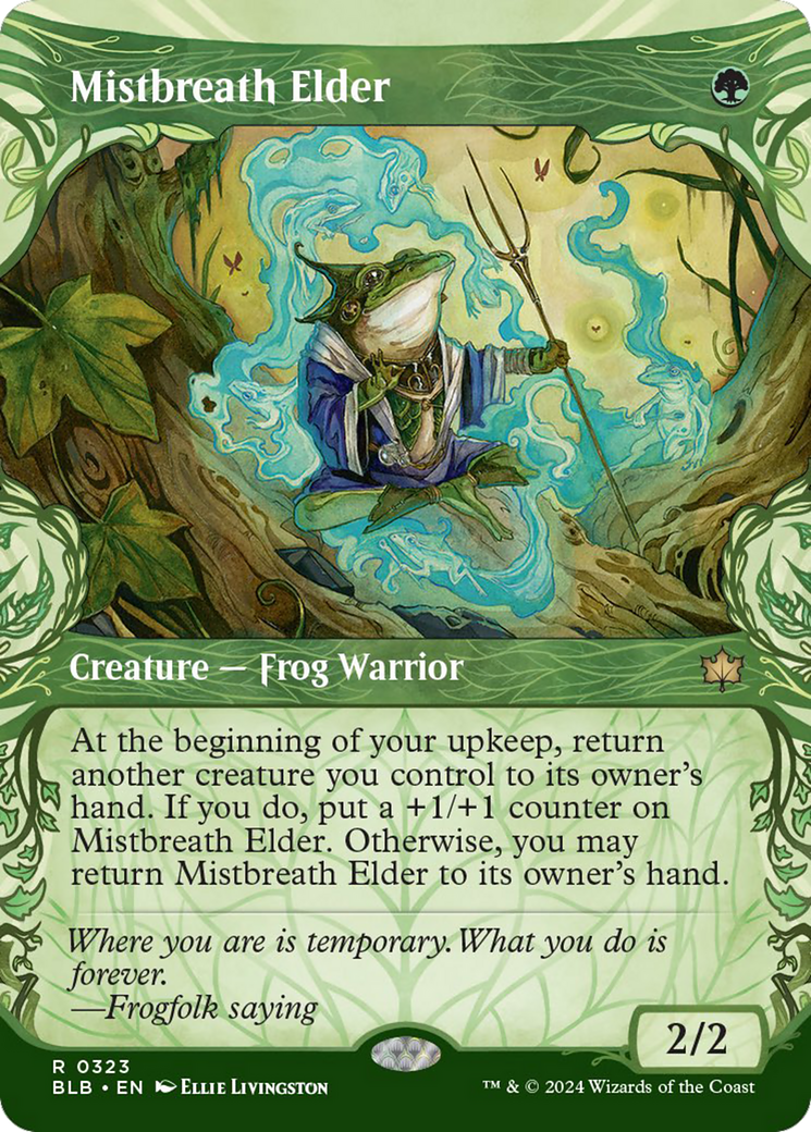 Mistbreath Elder (Showcase) [Bloomburrow] | Exor Games Bridgewater