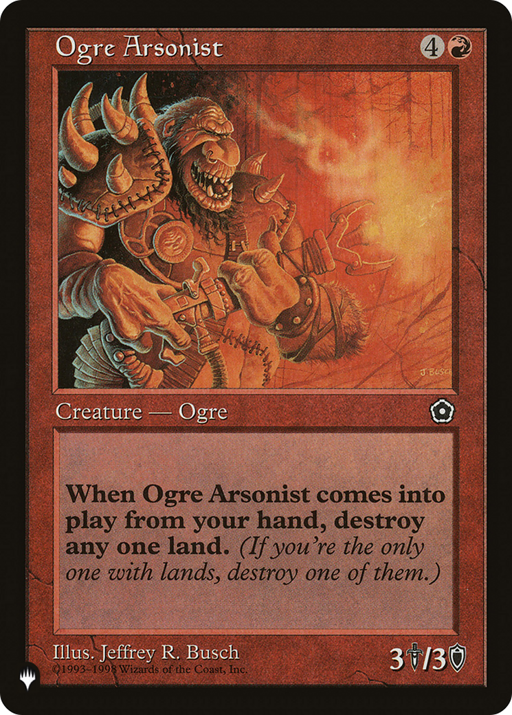 Ogre Arsonist [The List Reprints] | Exor Games Bridgewater