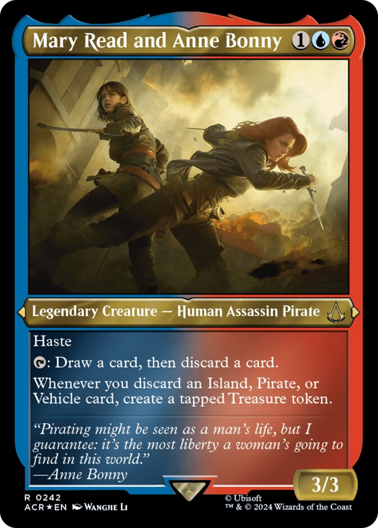 Mary Read and Anne Bonny (Foil Etched) [Assassin's Creed] | Exor Games Bridgewater