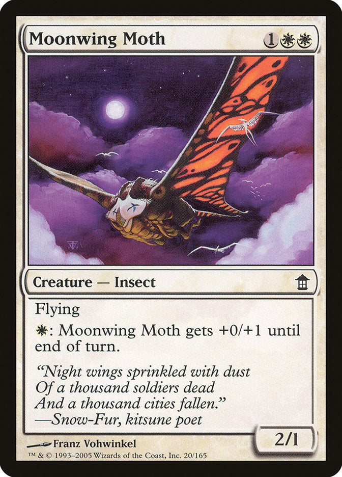 Moonwing Moth [Saviors of Kamigawa] | Exor Games Bridgewater