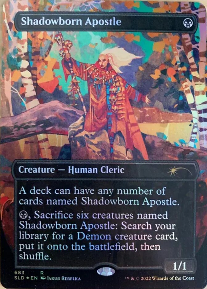 Shadowborn Apostle (Borderless) (683) [Secret Lair Drop Promos] | Exor Games Bridgewater