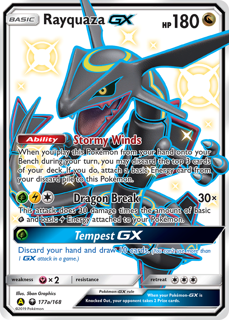 Rayquaza GX (177a/168) [Alternate Art Promos] | Exor Games Bridgewater