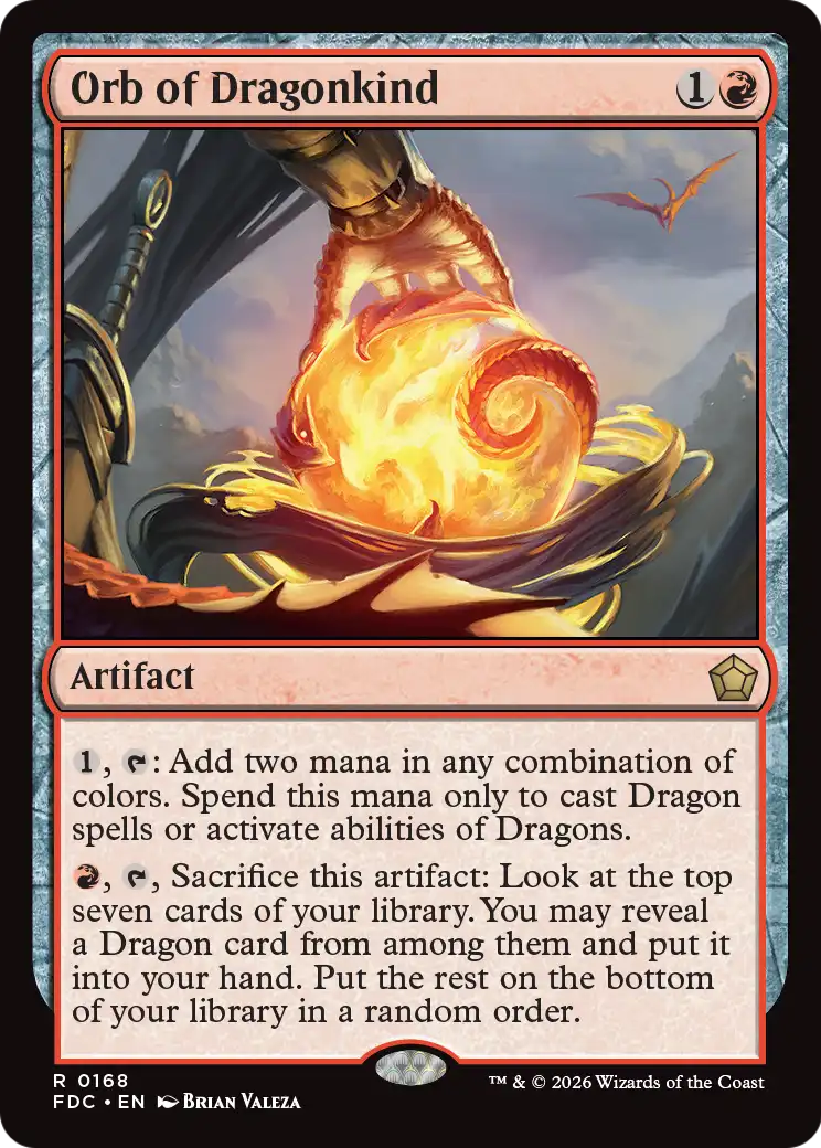 Orb of Dragonkind [Foundations Commander] | Exor Games Bridgewater