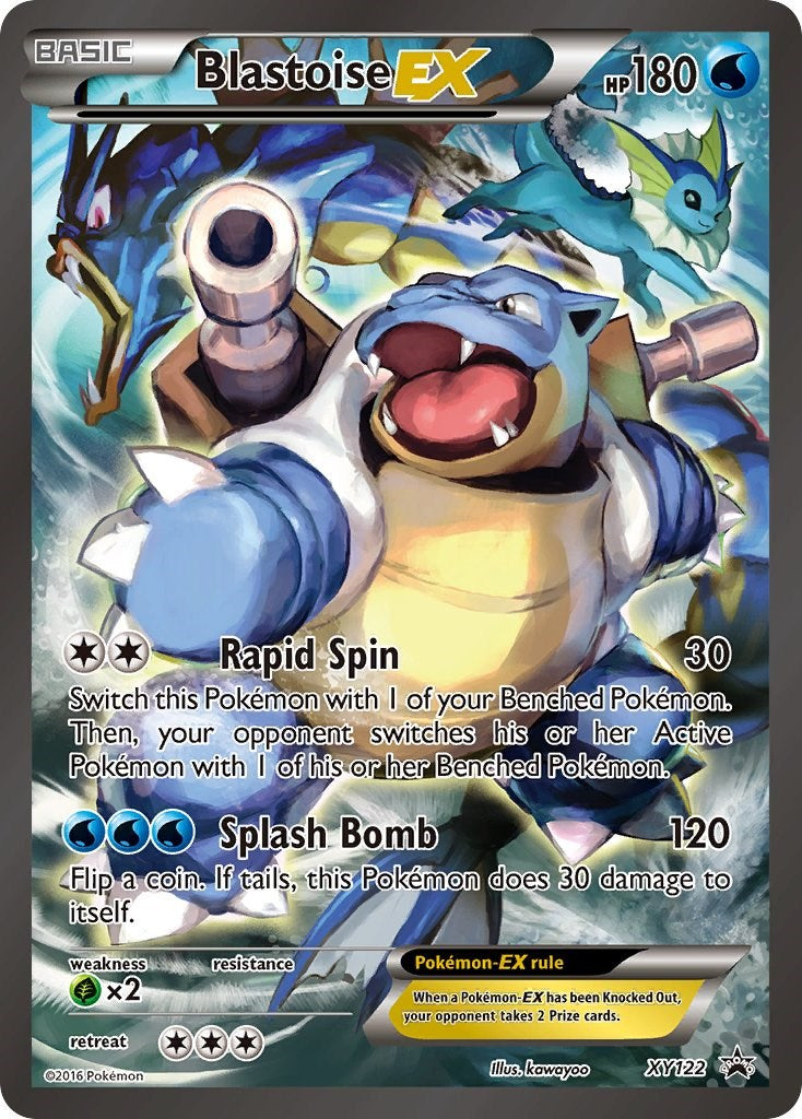 Blastoise EX (XY122) (Jumbo Card) [XY: Black Star Promos] | Exor Games Bridgewater