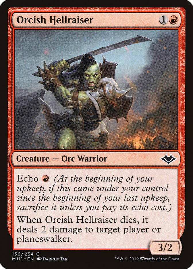 Orcish Hellraiser [Modern Horizons] | Exor Games Bridgewater