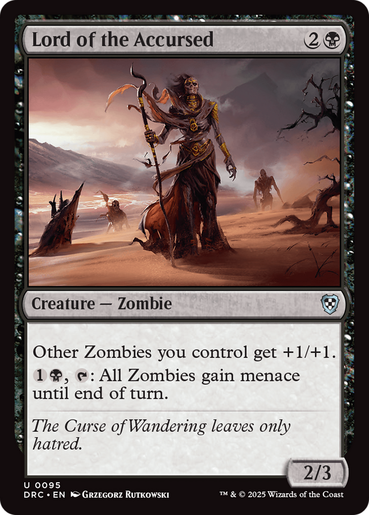 Lord of the Accursed [Aetherdrift Commander] | Exor Games Bridgewater