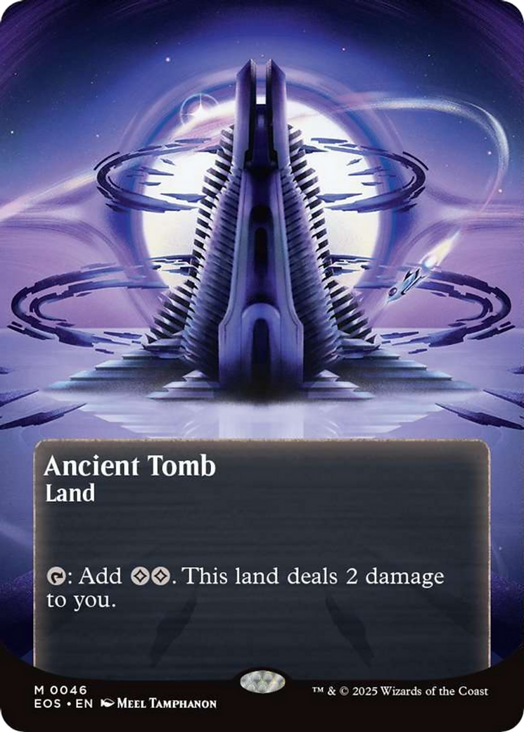 Ancient Tomb (0046) (Borderless) [Edge of Eternities: Stellar Sights] | Exor Games Bridgewater