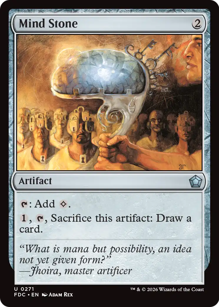 Mind Stone [Foundations Commander] | Exor Games Bridgewater