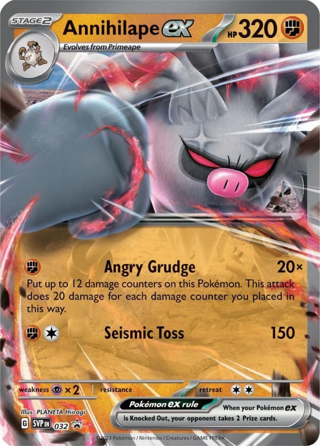 Annihilape ex (032) [Scarlet & Violet: Black Star Promos] | Exor Games Bridgewater