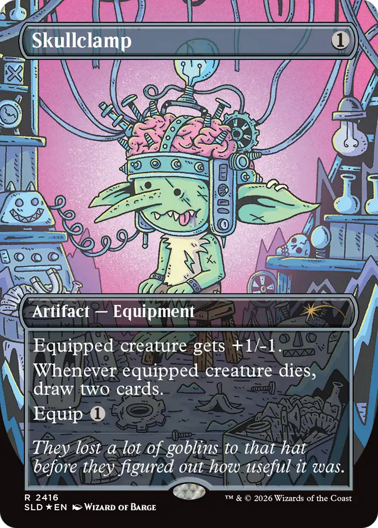 Skullclamp (2416) [Secret Lair Drop Series] | Exor Games Bridgewater