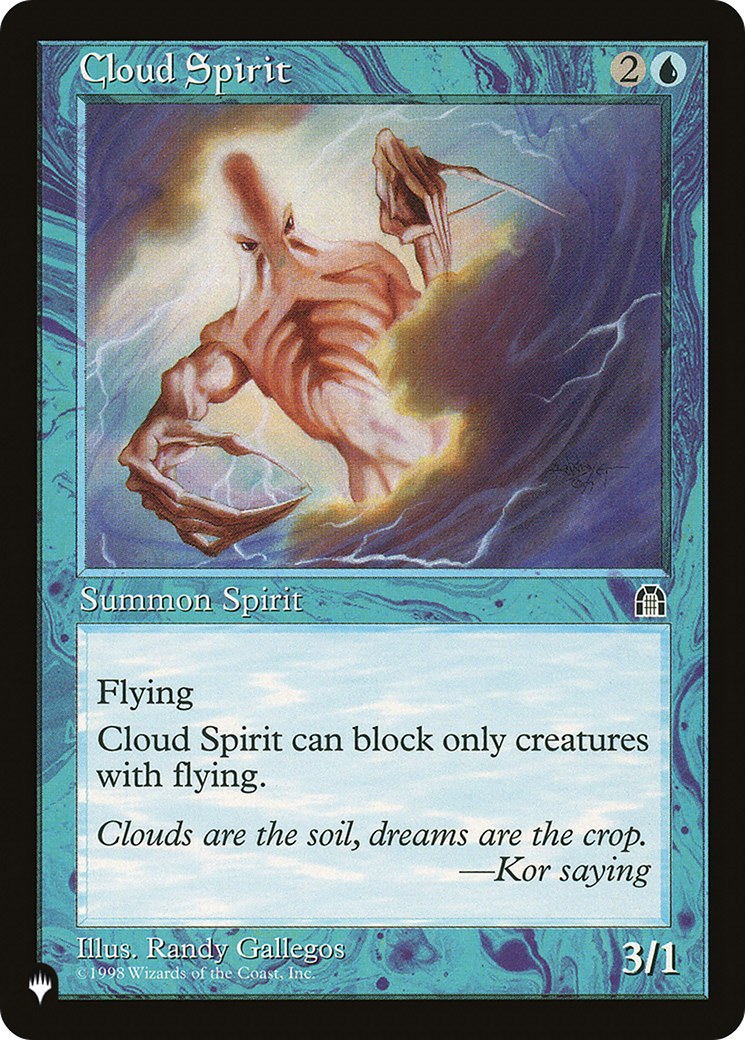 Cloud Spirit [The List Reprints] | Exor Games Bridgewater