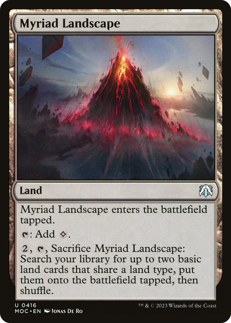 Myriad Landscape [March of the Machine Commander] | Exor Games Bridgewater