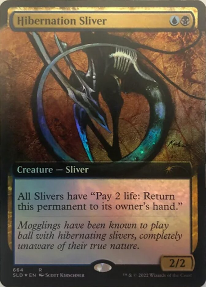 Hibernation Sliver (Extended Art) [Secret Lair Drop Promos] | Exor Games Bridgewater