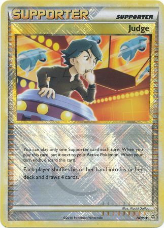 Judge (78/95) (League Promo) [HeartGold & SoulSilver: Unleashed] | Exor Games Bridgewater