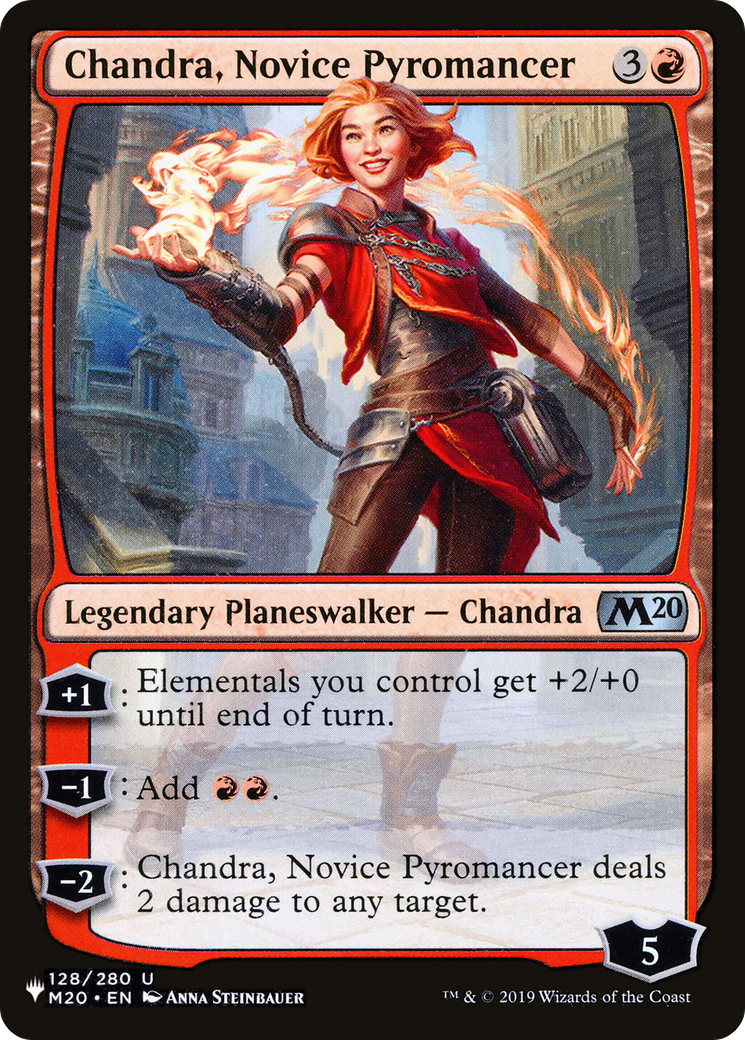 Chandra, Novice Pyromancer [The List Reprints] | Exor Games Bridgewater