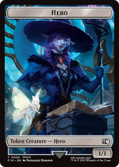 Hero (0006) // Treasure Double-Sided Token [FINAL FANTASY Tokens] | Exor Games Bridgewater