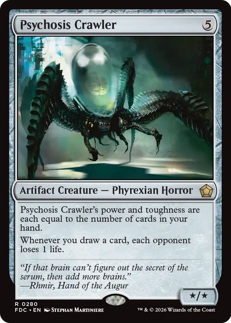 Psychosis Crawler [Foundations Commander] | Exor Games Bridgewater