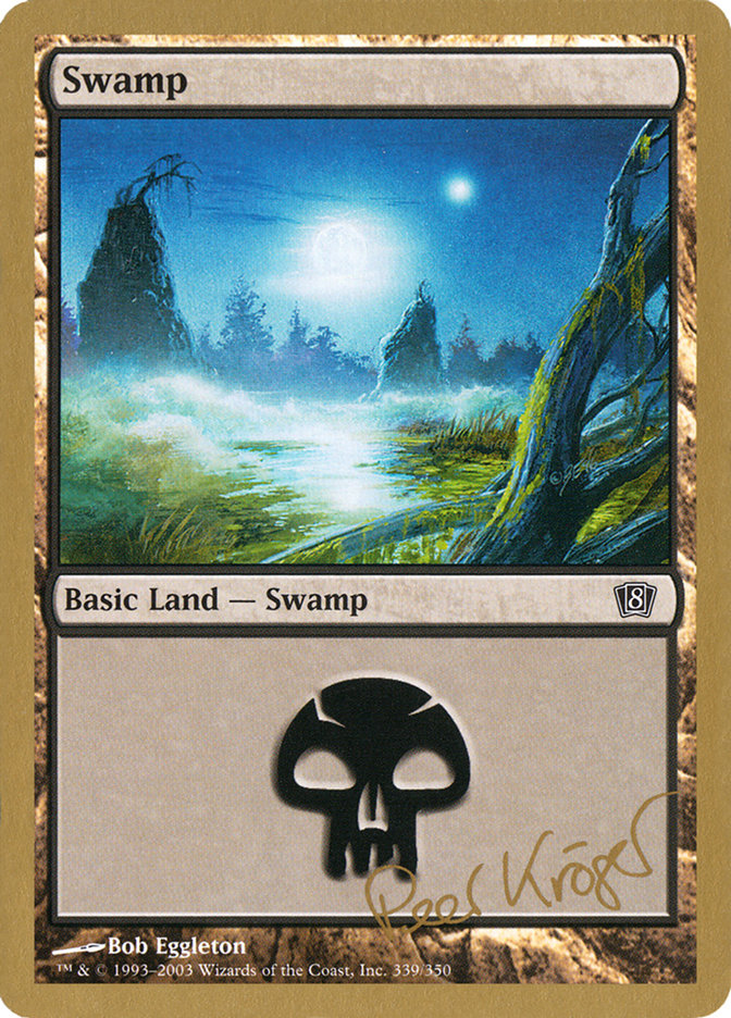 Swamp (pk339) (Peer Kroger) [World Championship Decks 2003] | Exor Games Bridgewater