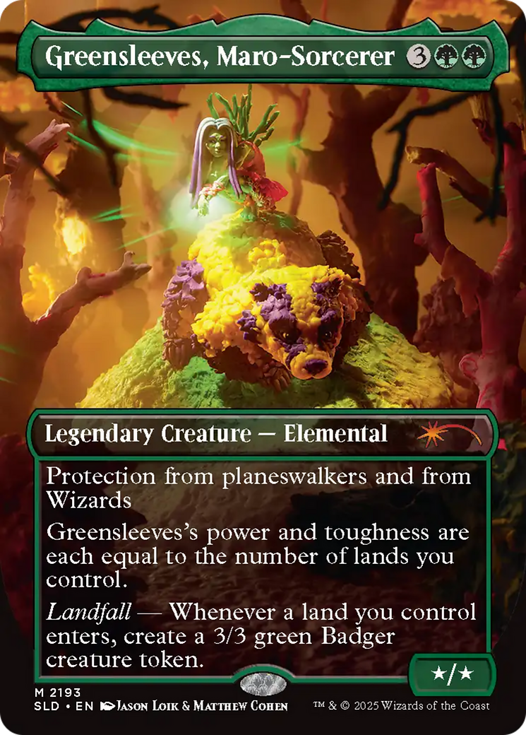 Greensleeves, Maro-Sorcerer [Secret Lair Drop Series] | Exor Games Bridgewater