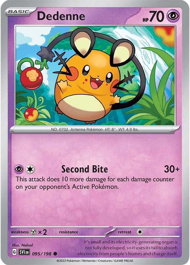 Dedenne (095/198) [Scarlet & Violet: Base Set] | Exor Games Bridgewater