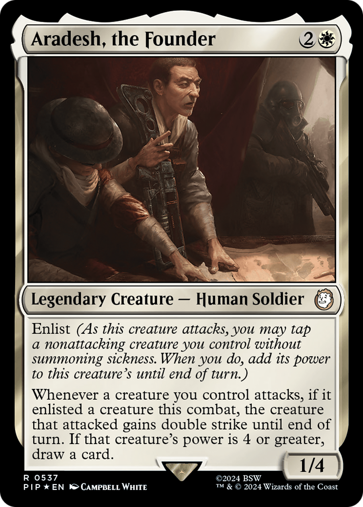 Aradesh, the Founder (Surge Foil) [Fallout] | Exor Games Bridgewater