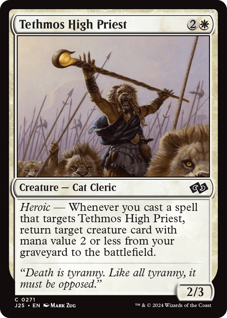 Tethmos High Priest [Foundations Jumpstart] | Exor Games Bridgewater