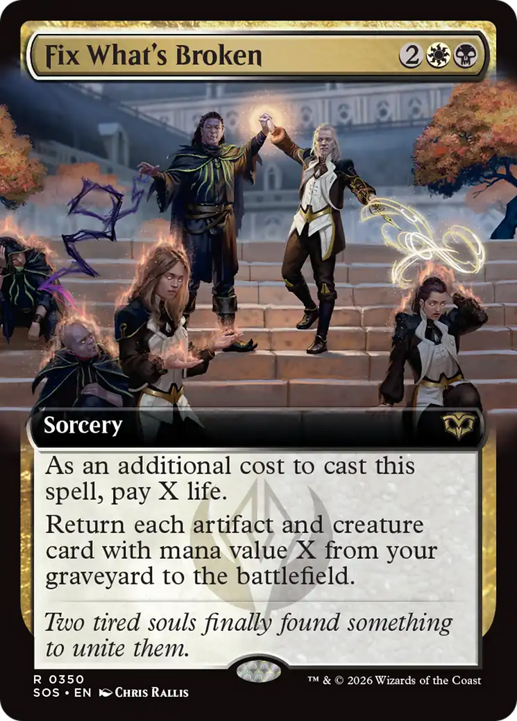 Fix What's Broken (Extended Art) [Secrets of Strixhaven] | Exor Games Bridgewater