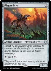 Plague Myr [Phyrexia: All Will Be One Commander] | Exor Games Bridgewater