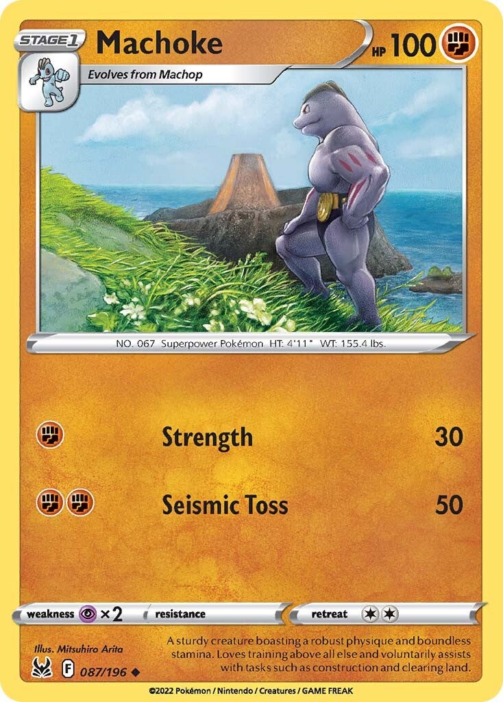 Machoke (087/196) [Sword & Shield: Lost Origin] | Exor Games Bridgewater