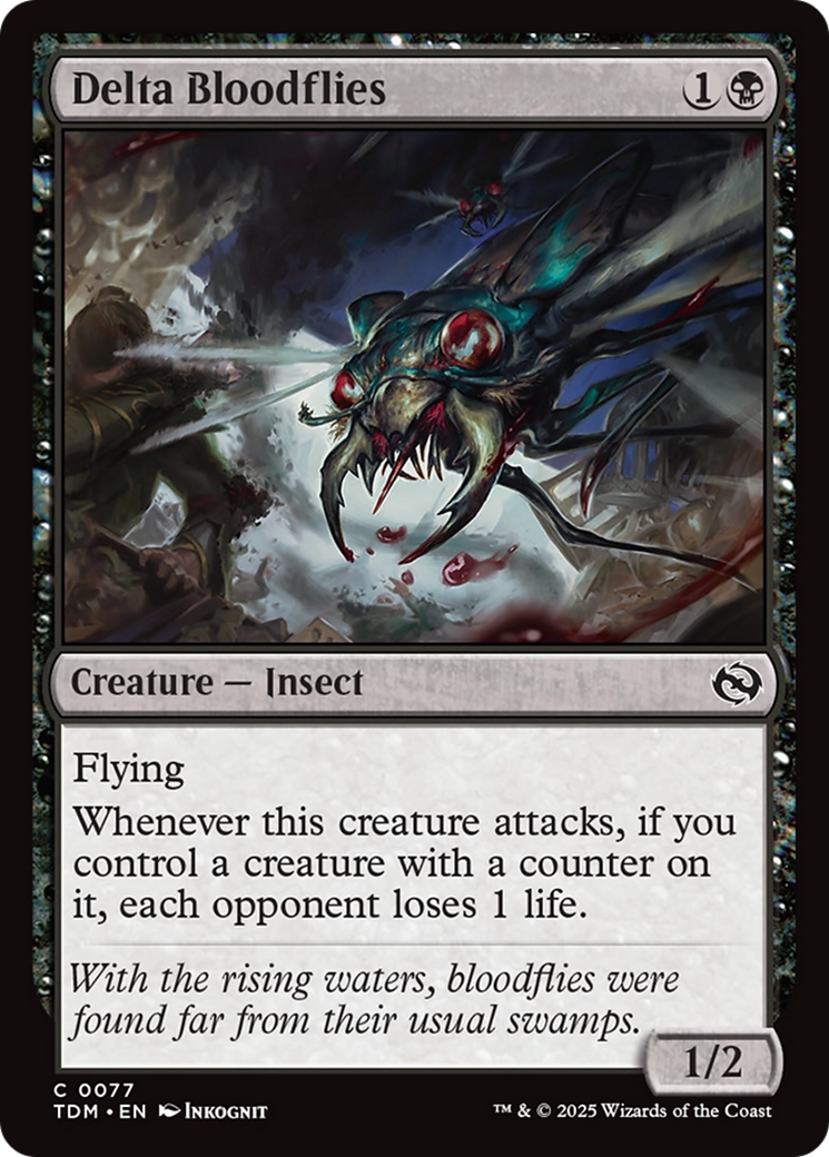 Delta Bloodflies [Tarkir: Dragonstorm] | Exor Games Bridgewater