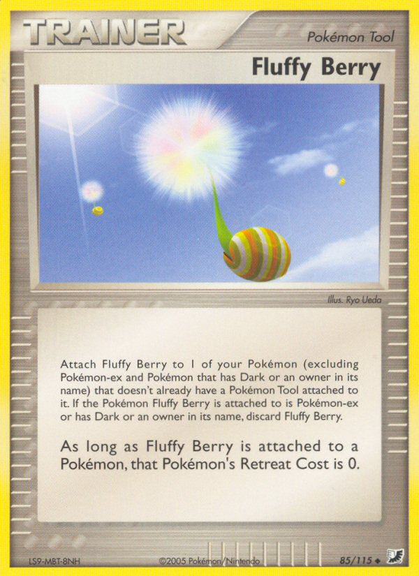 Fluffy Berry (85/115) [EX: Unseen Forces] | Exor Games Bridgewater