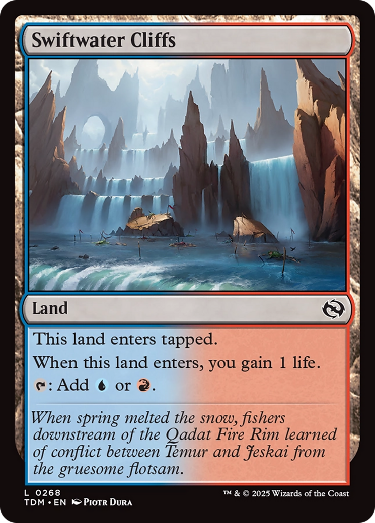 Swiftwater Cliffs [Tarkir: Dragonstorm] | Exor Games Bridgewater