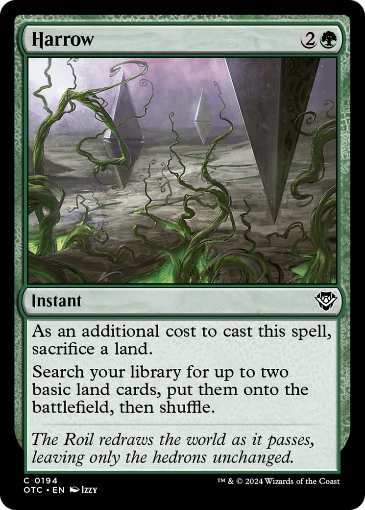 Harrow [Outlaws of Thunder Junction Commander] | Exor Games Bridgewater