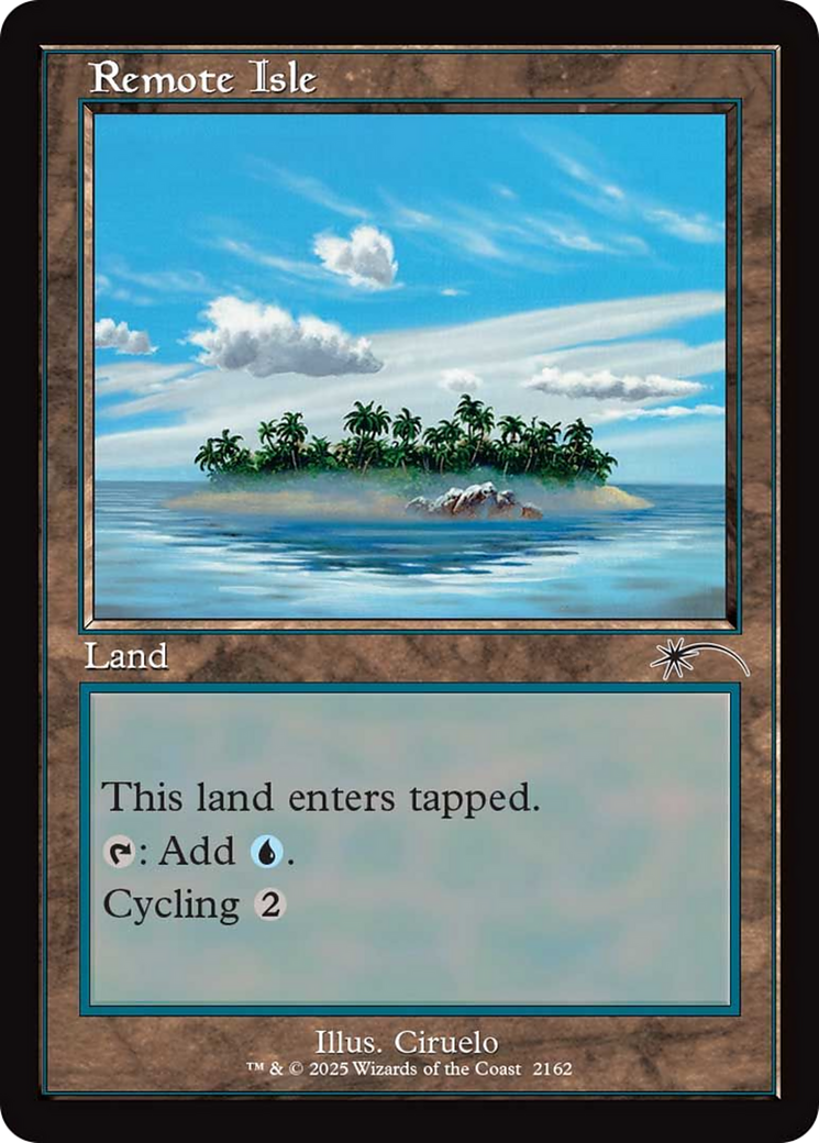 Remote Isle (Retro Frame) [Secret Lair Drop Series] | Exor Games Bridgewater