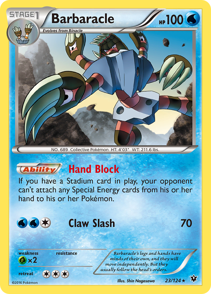 Barbaracle (23/124) [XY: Fates Collide] | Exor Games Bridgewater